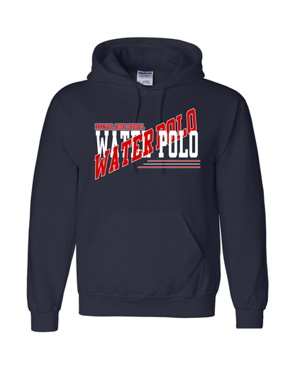Manvel Water Polo- Cross Water Polo Cotton blend Hoodie