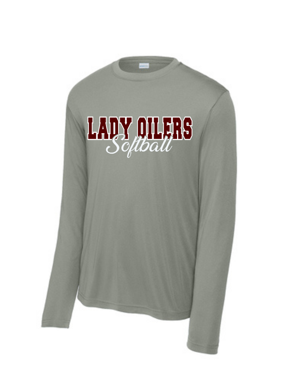 PHS Softball- Lady Oilers  Softball Long sleeve Performance Tee