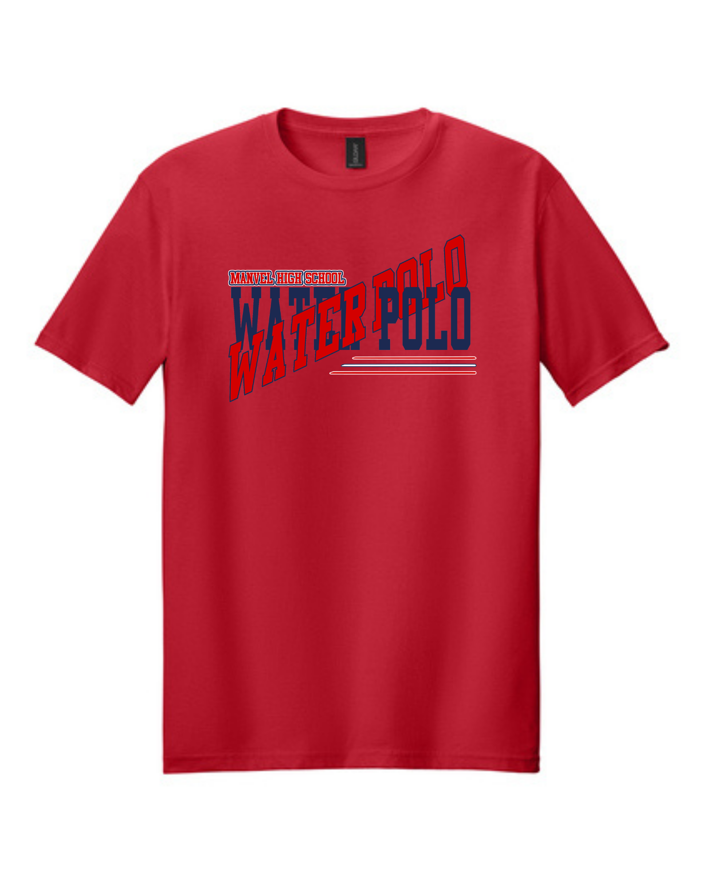 Manvel Water Polo- Cross Water Polo Cotton Tee