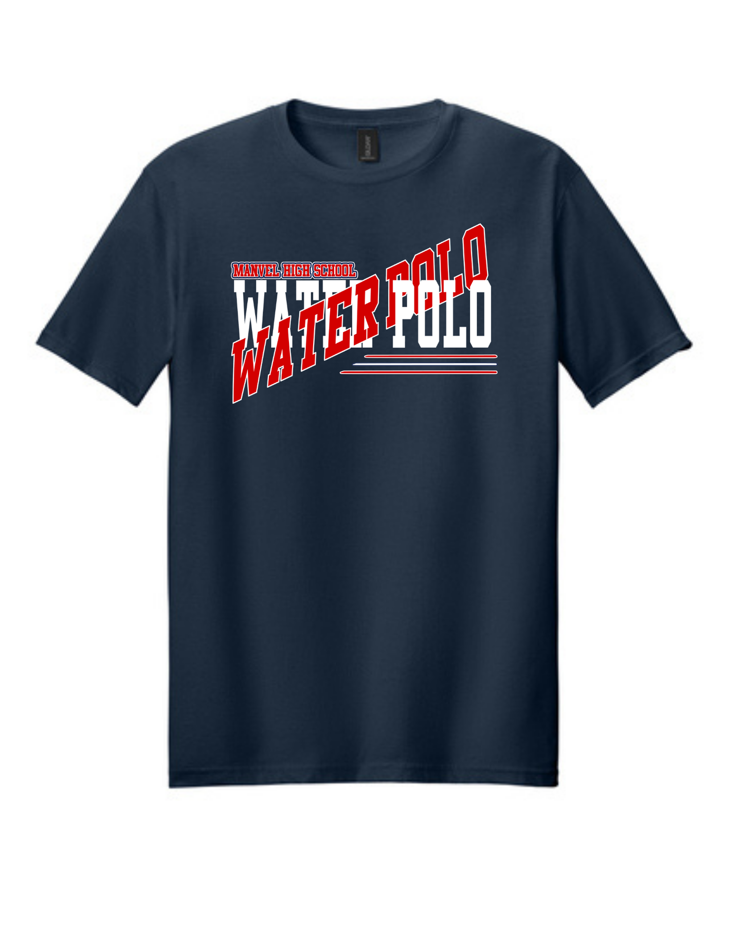 Manvel Water Polo- Cross Water Polo Cotton Tee