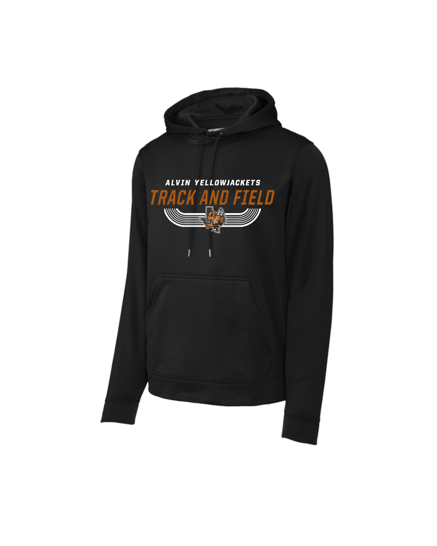 Alvin HS Track and Field- Track and Field Performance Hoodie