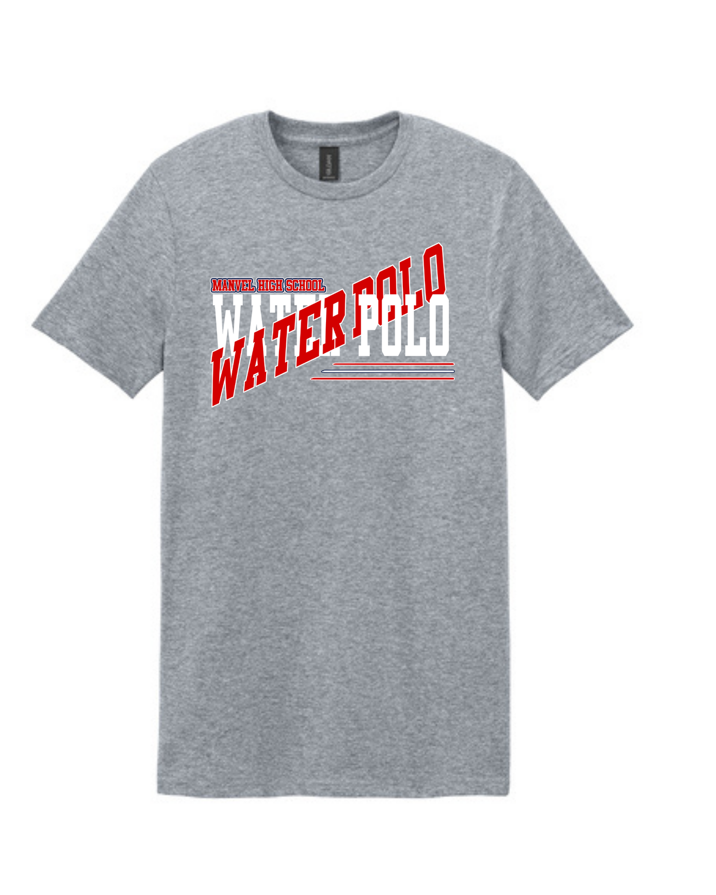 Manvel Water Polo- Cross Water Polo Cotton Tee