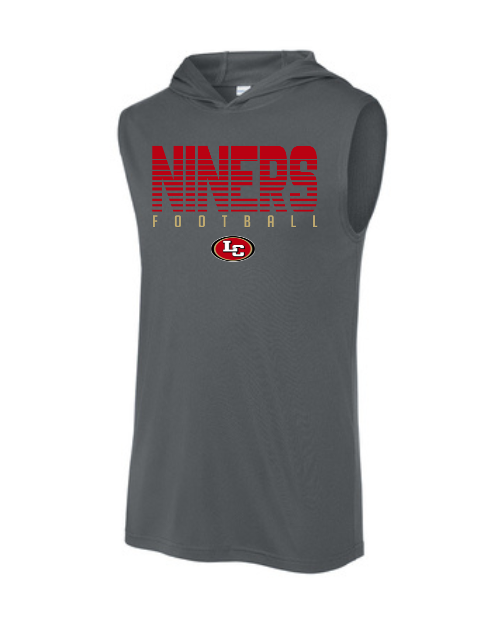 League City 49ers-Legendary NINERS Performance Sleeveless Hoodie