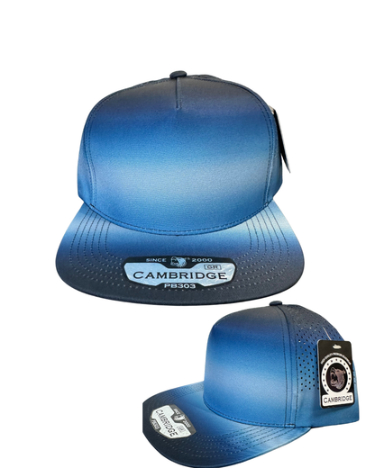 Hats- Cambridge Ombre Perforated Snap Back Hats