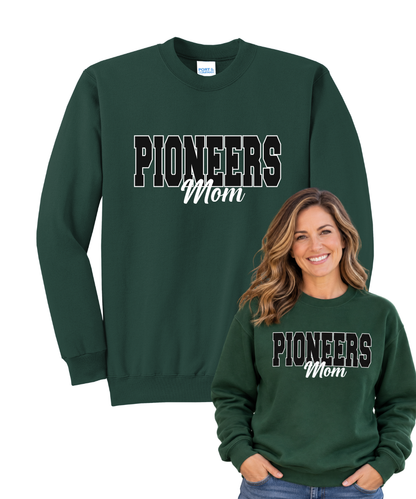 Pioneers- Embroidered Pioneers Custom Applique Crewneck