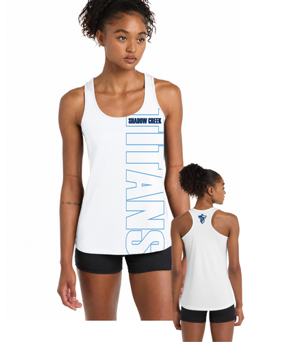 Shadow Creek Titans-TITANS Ladies Racerback Tanktop