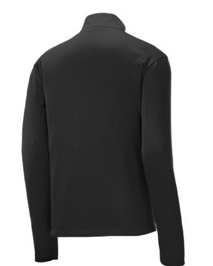 Icon Athletics- Icon Performance Qtr Zip Top- Black