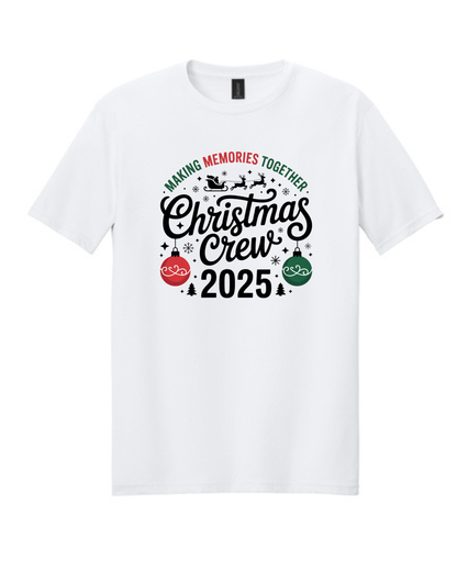 Gift- Family Matching tee - Christmas Crew Making Memories