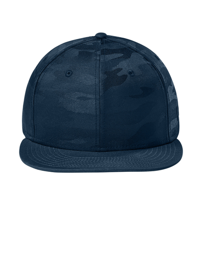 New Era® Camo Flat Bill Snapback Cap