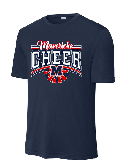 Manvel Cheer - Maverick Cheer Short Sleeve Performance Tee