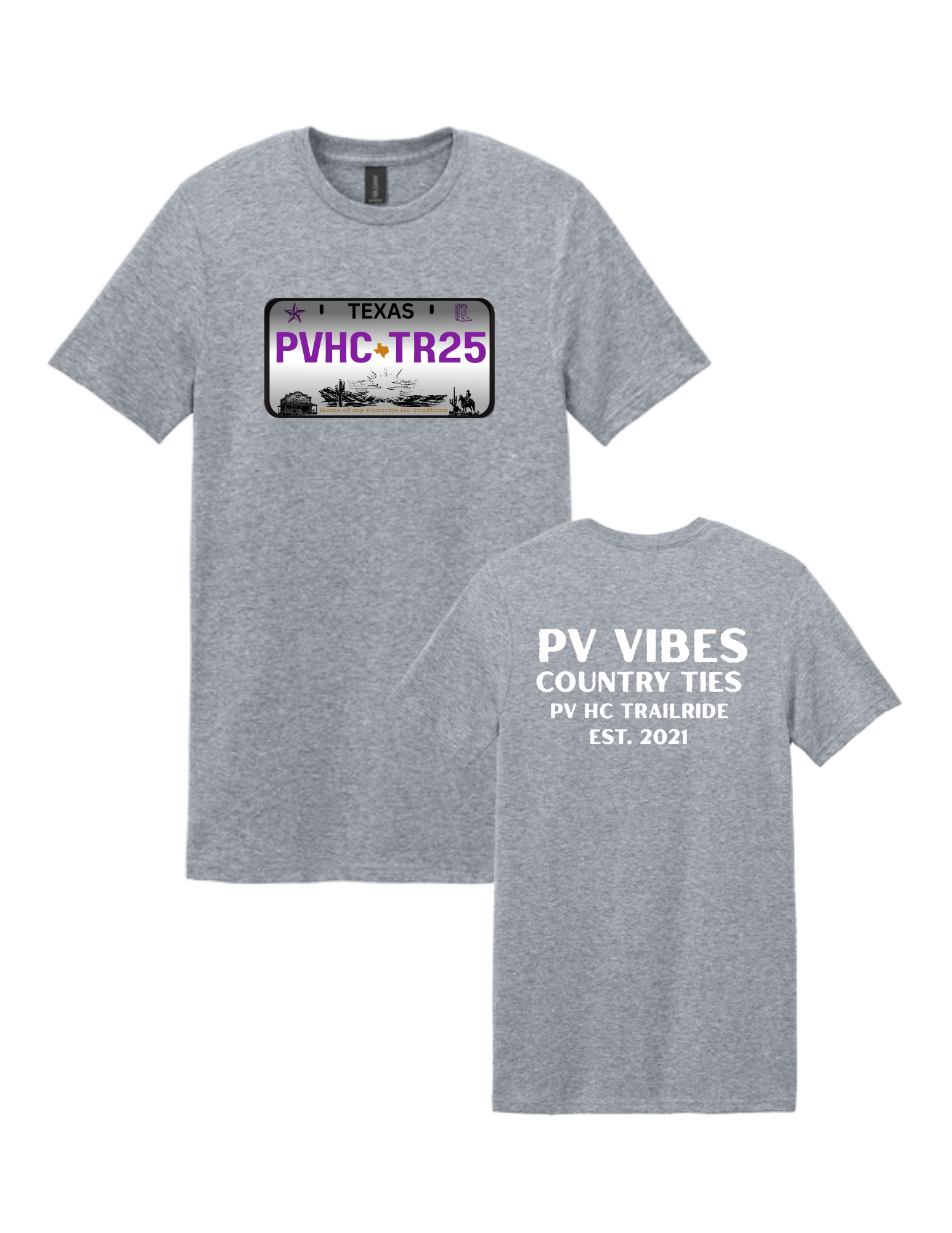 Prairie View Trail Riders- PVHC 2025 Cotton Tee – Trend Monkey