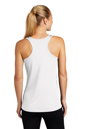 Pearland Hurricanes-White Racerback Tanktop - Pearland Canes