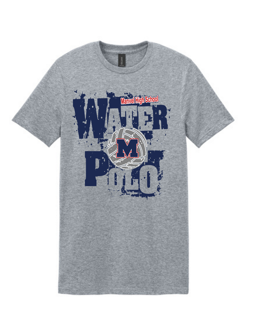Manvel Water Polo- Mavericks Water Polo Cotton Tee