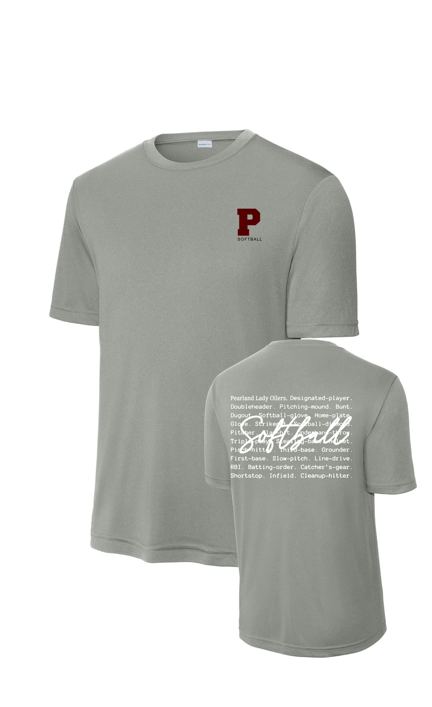 PHS Softball-P Softball Oilers Short Sleeve Performance Tee