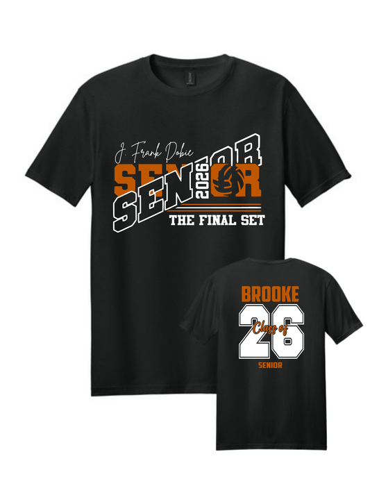 Dobie HS Volleyball - Senior 26'- Dryblend Cotton Tee