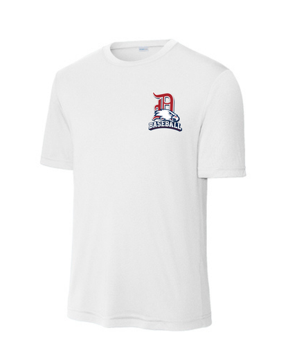 Dawson Baseball- D Eagle Logo Short Sleeve Performance Tee