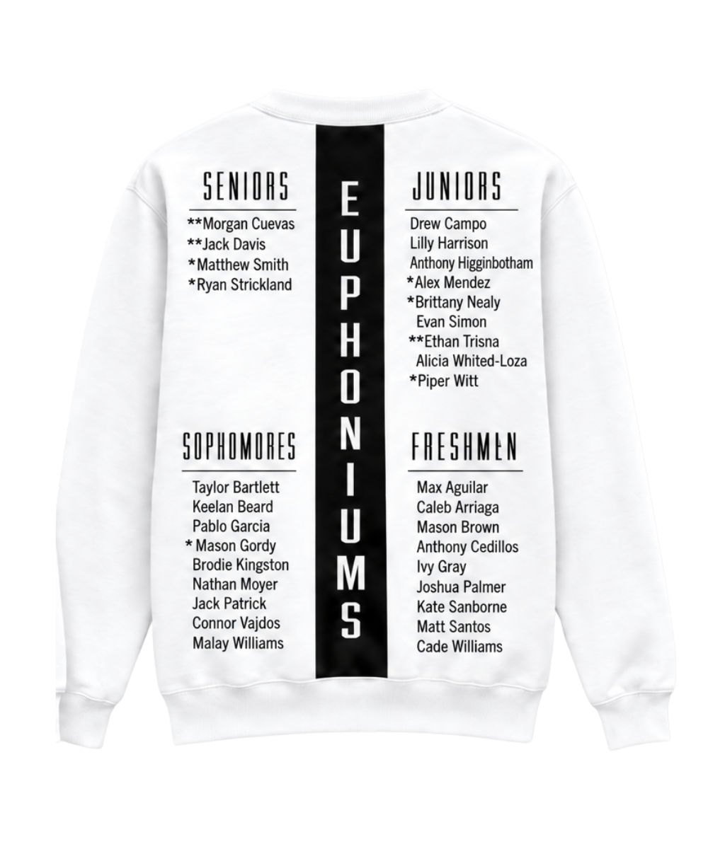 PHS Band- Euphonium Avalon Crewneck Sweatshirt 2026