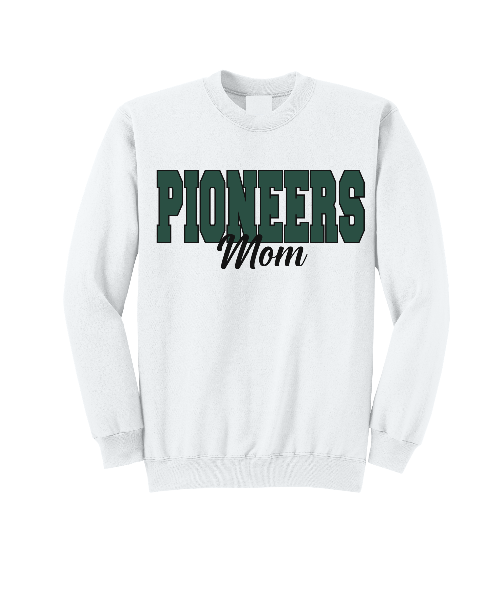 Pioneers- Embroidered Pioneers Custom Applique Crewneck