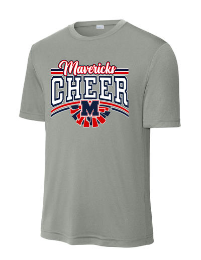 Manvel Cheer - Maverick Cheer Short Sleeve Performance Tee