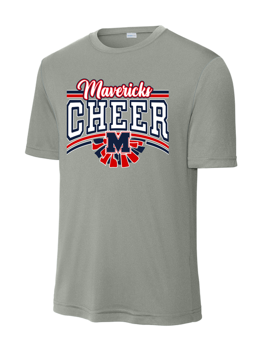 Manvel Cheer - Maverick Cheer Short Sleeve Performance Tee