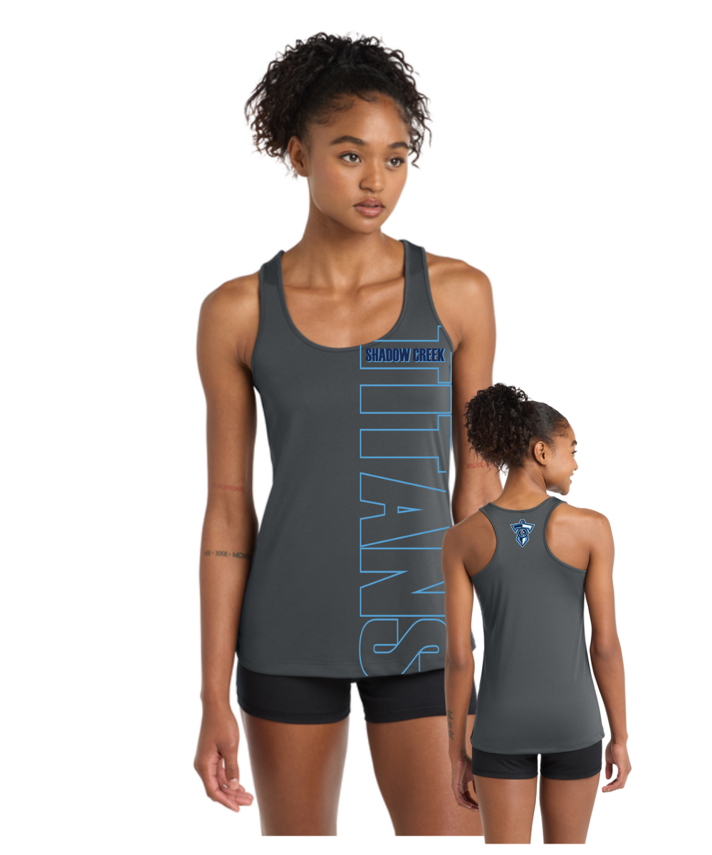 Shadow Creek Titans-TITANS Ladies Racerback Tanktop