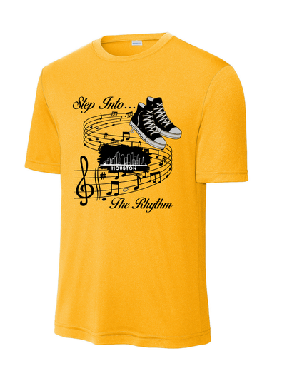 Step into the Rhythm-  Original Logo Performance Tee