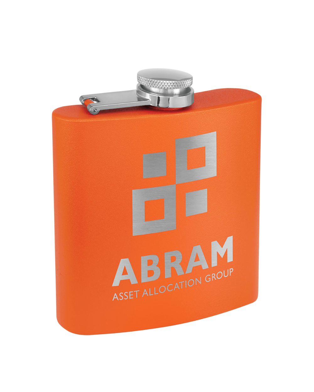 Gift- Laser Engraved Powder Coated  Flask