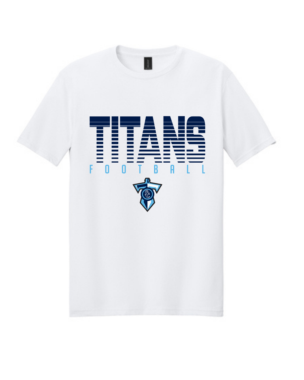 Shadow Creek Titans- Titans Football  Cotton Tee