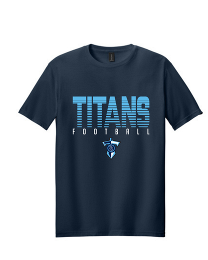 Shadow Creek Titans- Titans Football  Cotton Tee