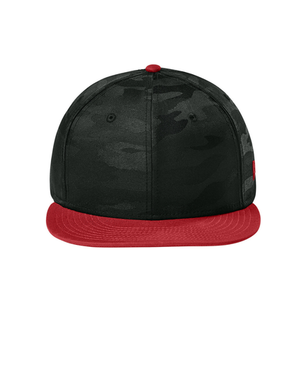 New Era® Camo Flat Bill Snapback Cap