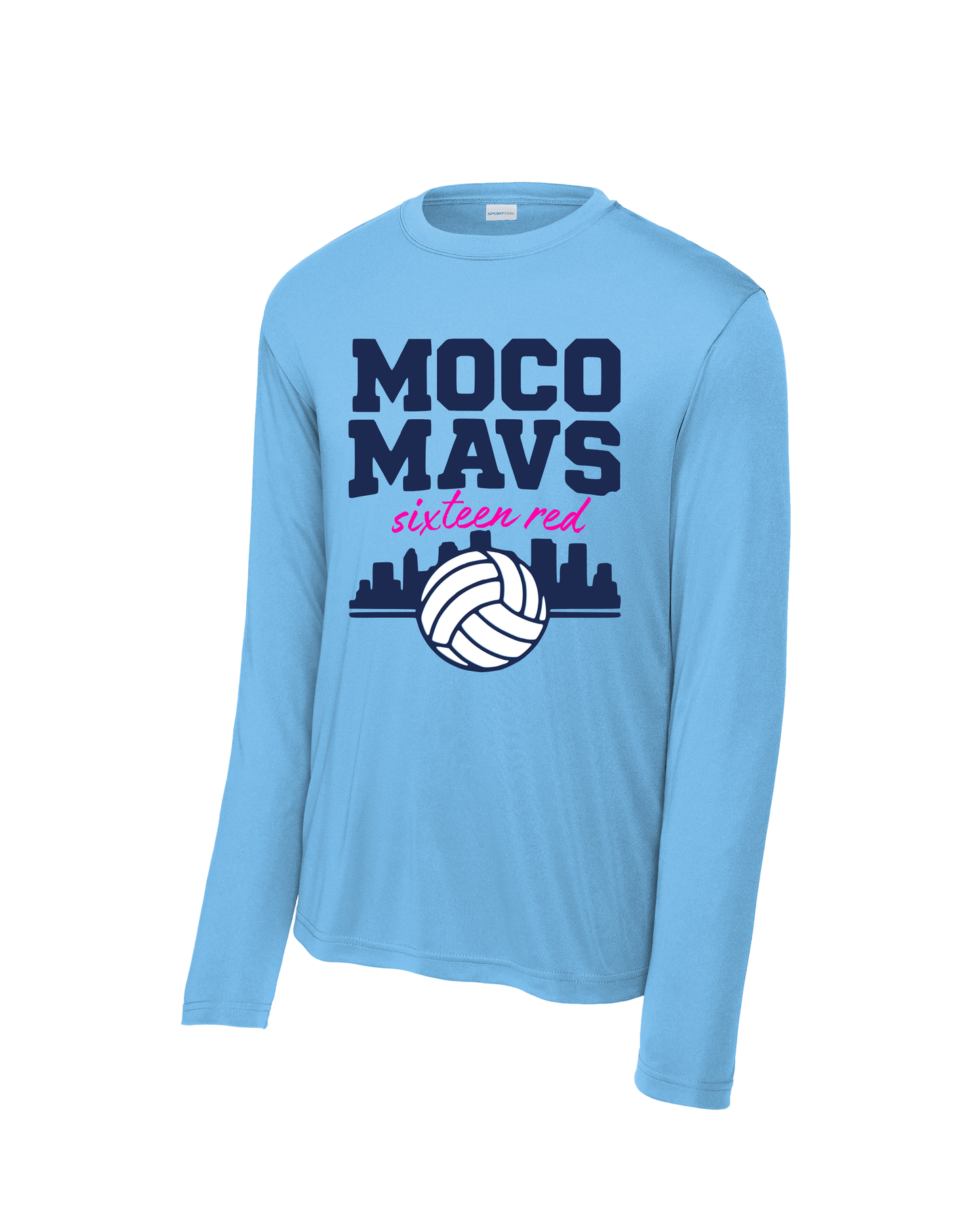 Moco Mavs - Sixteen Red Performance Tee