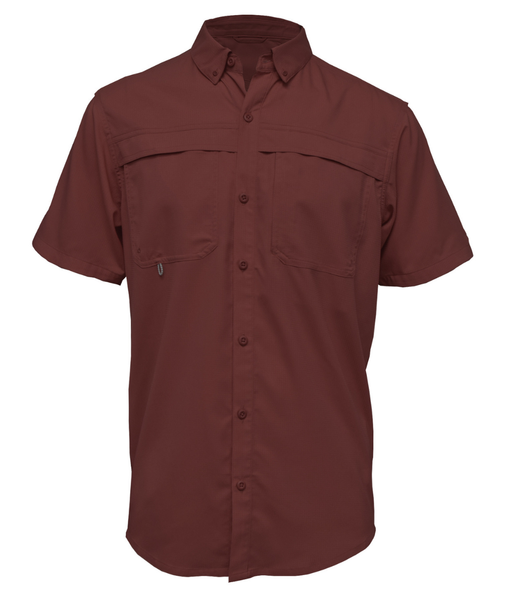 BAW Adult Short Sleeve Fishing Shirt