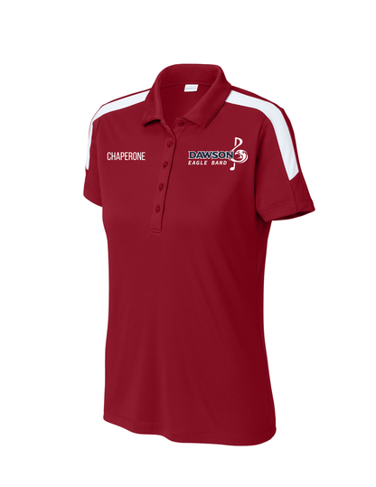 Dawson HS Band - Dawson Eagles Band Chaperones Embroidered Ladies Polo