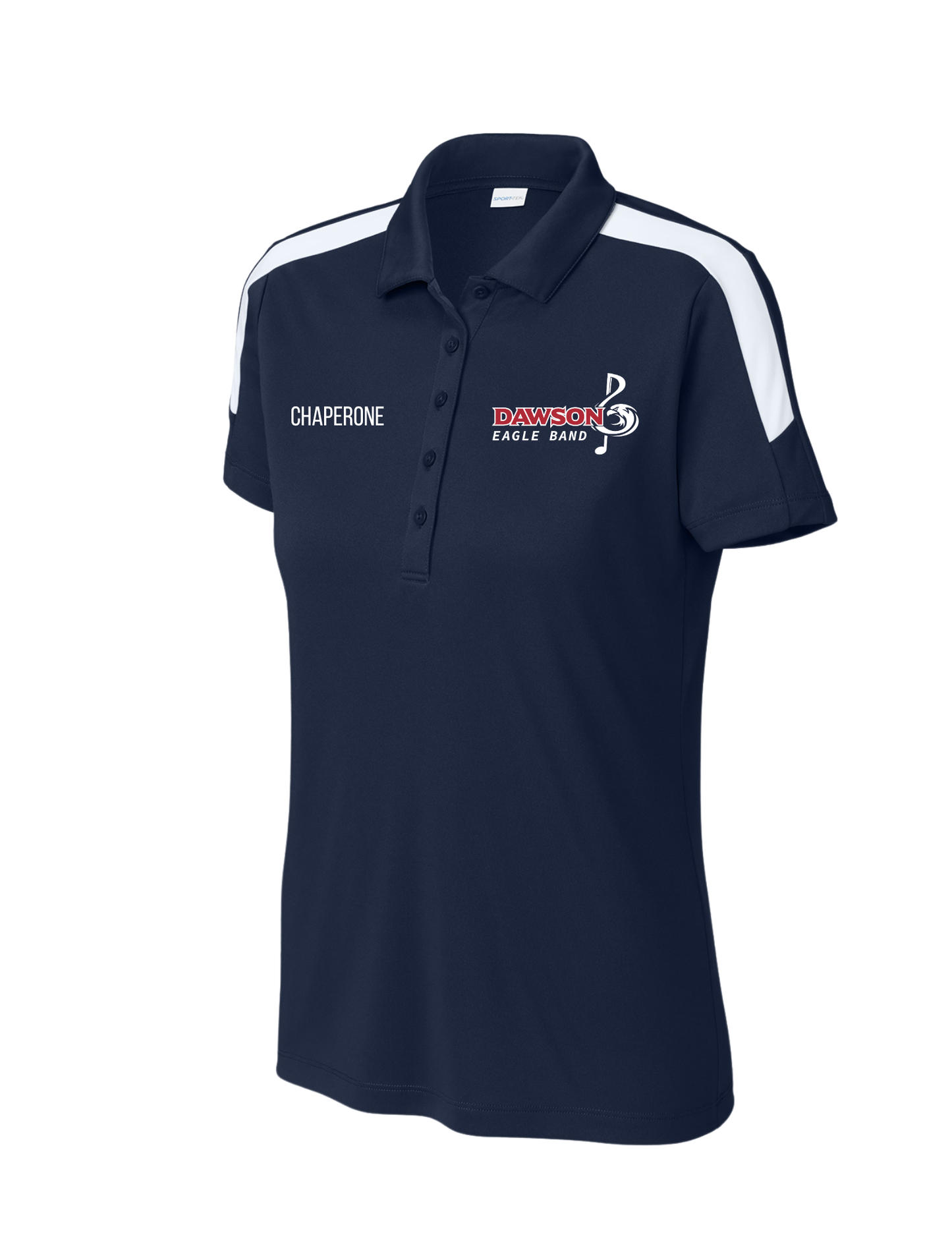 Dawson HS Band - Dawson Eagles Band Chaperones Embroidered Ladies Polo