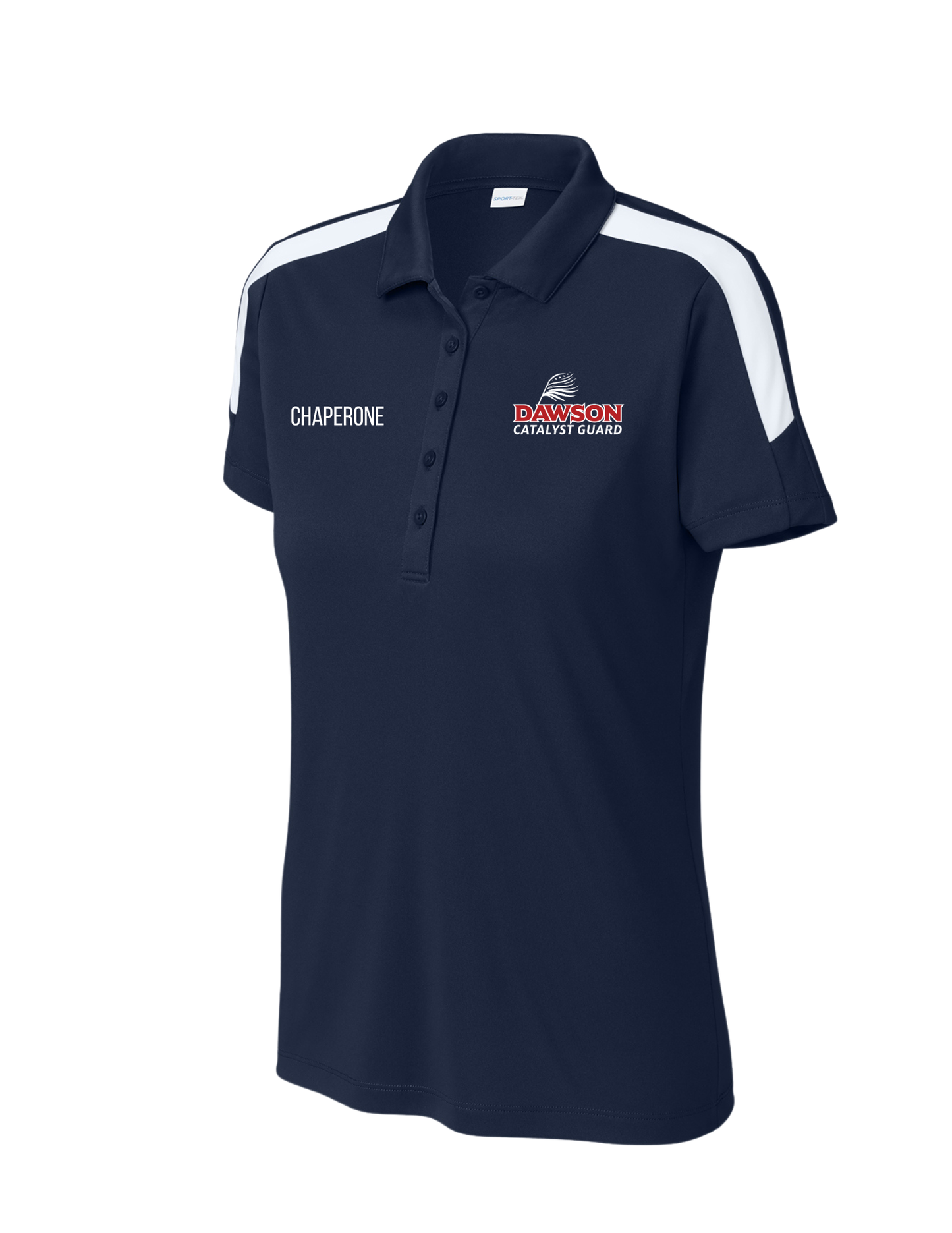 Dawson HS Band - Dawson Catalyst Guard Chaperones Embroidered Ladies Polo