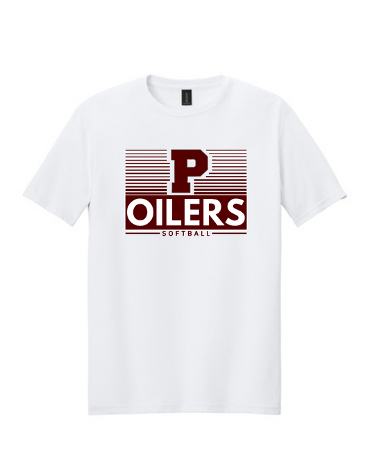 PHS Softball- P Oilers Softball Cotton Tee