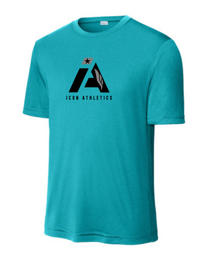 Icon Athletics- Iconic Performance Tee- Teal