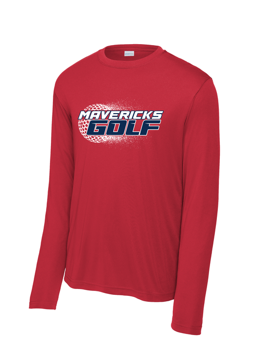 Manvel Golf - Maverick Golf Long Sleeve Performance Tee