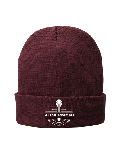 Emery Weiner Guitar Ensemble- Embroidered Fleece Lined Beanies