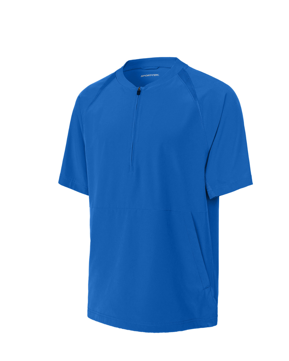 Sport-Tek ® Repeat 1/2-Zip Long Sleeve Hooded Jacket