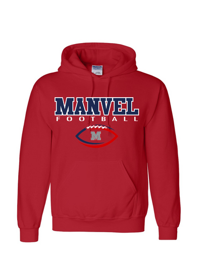 Mavericks Football- Manvel Football Cotton blend Hoodie