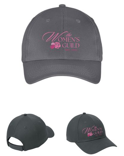 The Women's Guild- Embroidered Six Panel Twill Cap