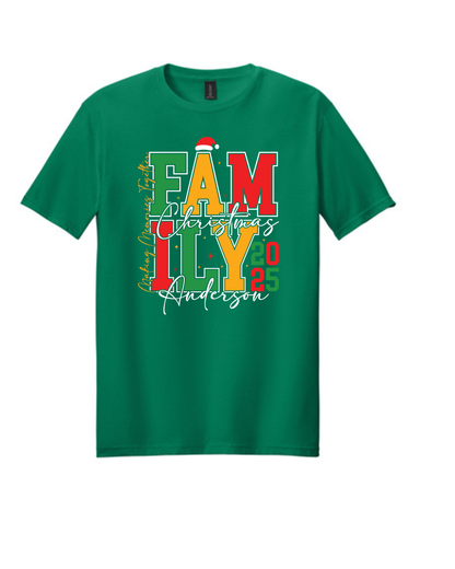 Gift- Family Matching tee - Family 2025