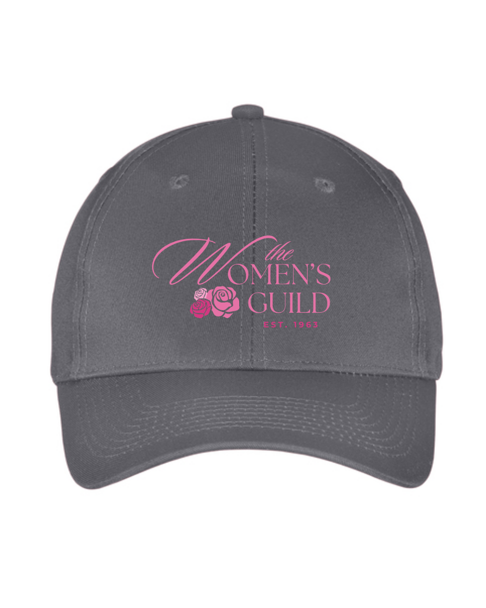 The Women's Guild- Embroidered Six Panel Twill Cap