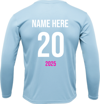 AVA Volleyball- Blue Performance Tee 17 Attack