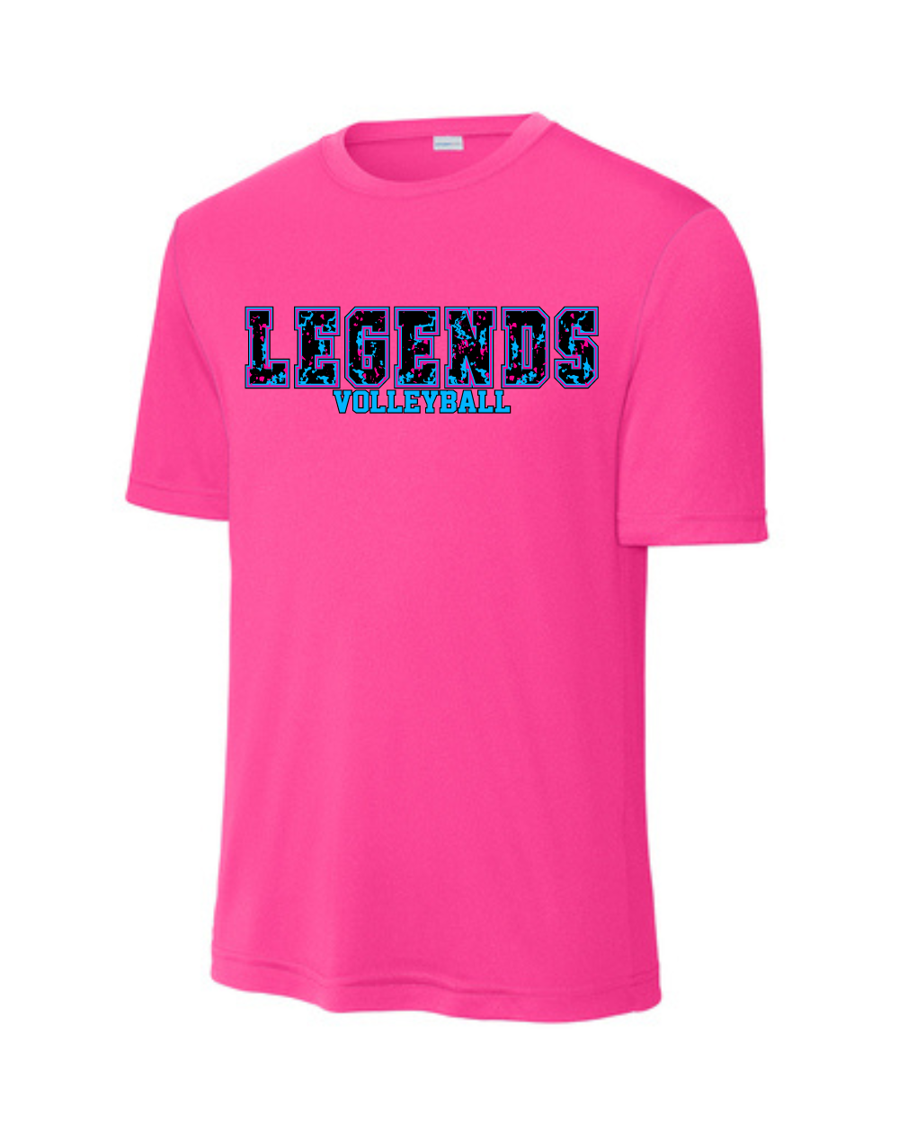 BSA-Legends Volleyball Performance Tee-Pink