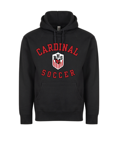 Bellaire Cardinals- Cardinals Soccer Hoodie- Black
