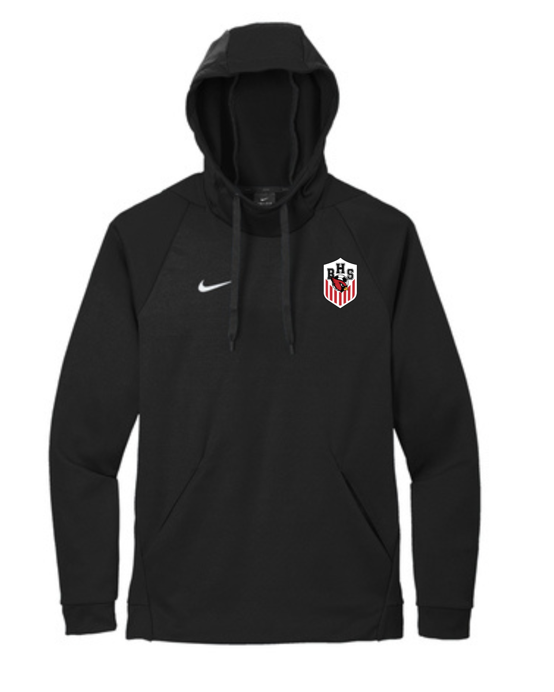 Bellaire Cardinals- Nike Soccer Crest Hoodie- Black