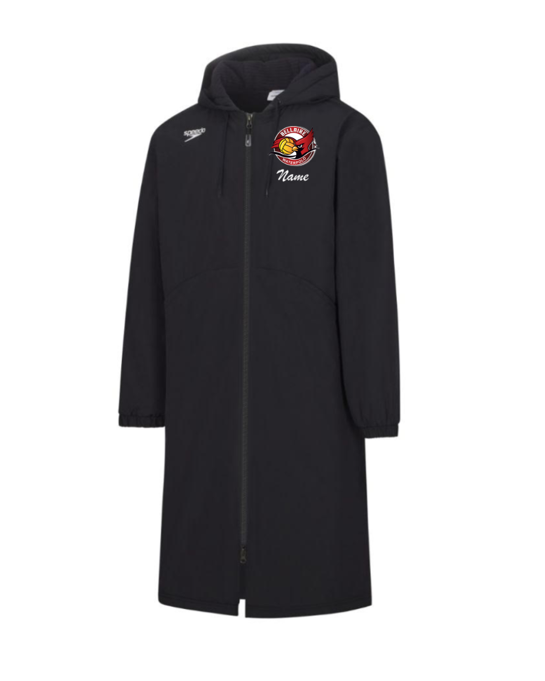Bellaire HS- Bellaire Water Polo Speedo Parka- Black