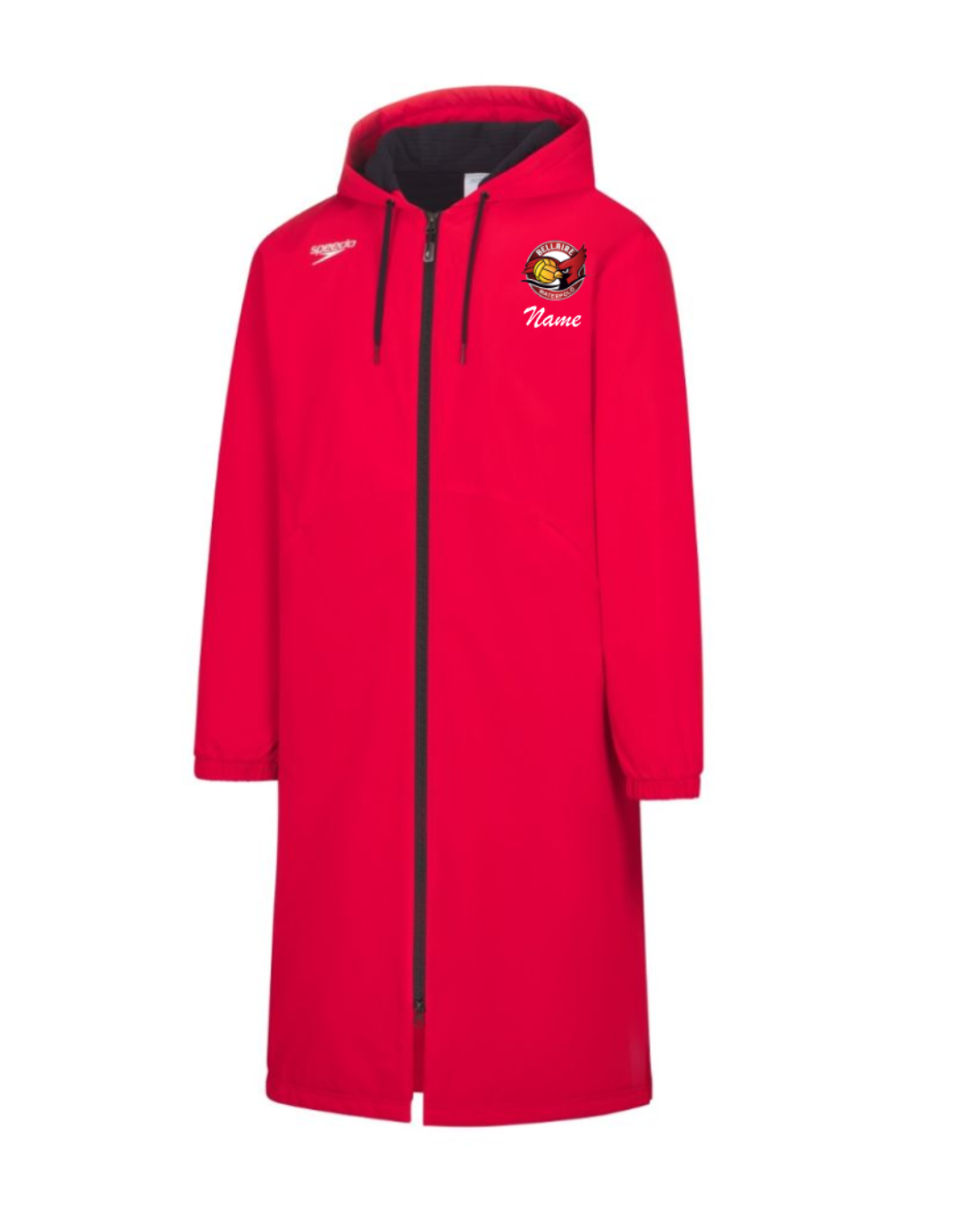 Bellaire HS- Bellaire Water Polo Speedo Parka- Red